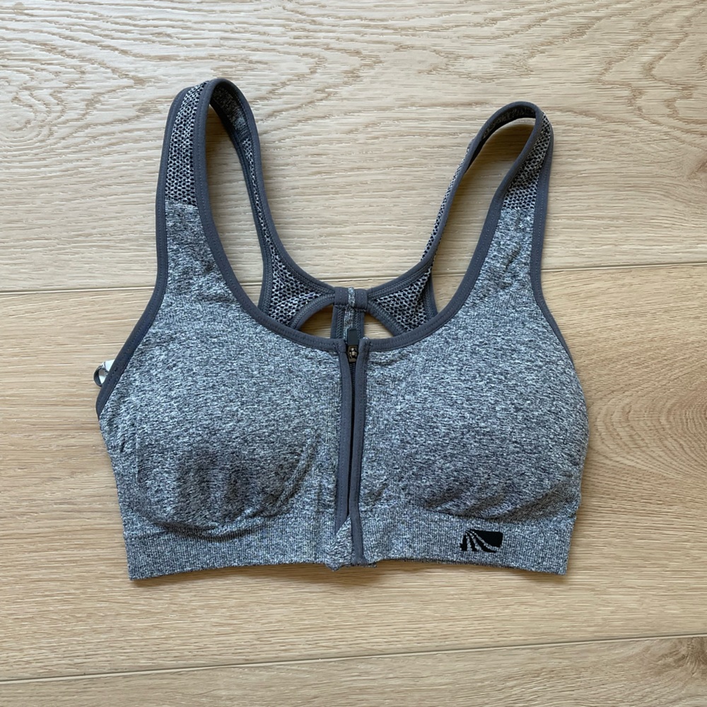 Marika Front Zip-Up Sports Bra